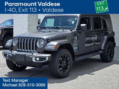 2021 Jeep Wrangler 4xe Unlimited Sahara