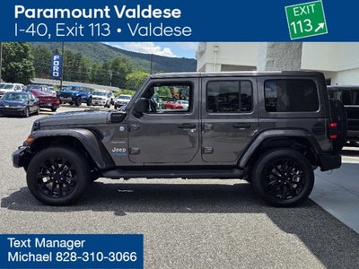 2021 Jeep Wrangler 4xe Unlimited Sahara