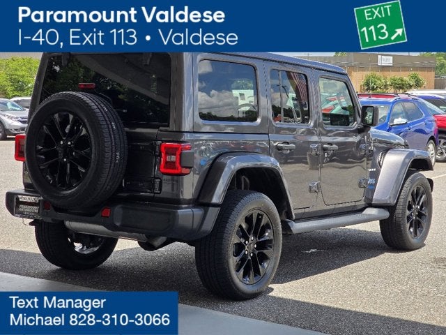 2021 Jeep Wrangler 4xe Unlimited Sahara