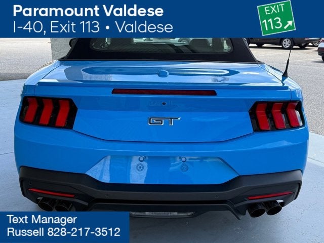 2025 Ford Mustang GT Premium Convertible