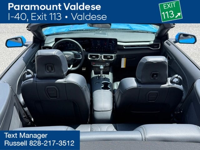 2025 Ford Mustang GT Premium Convertible