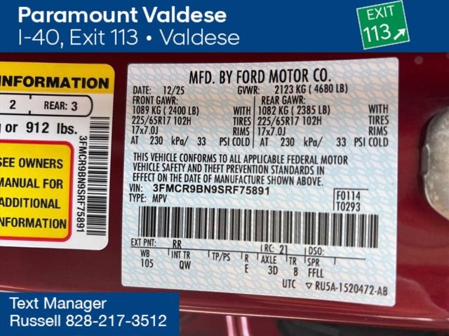 2025 Ford Bronco Sport Big Bend®