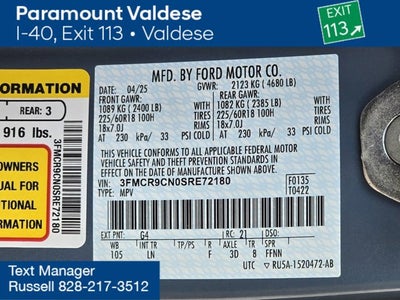 2025 Ford Bronco Sport Outer Banks®