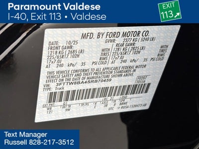 2025 Ford Maverick XL