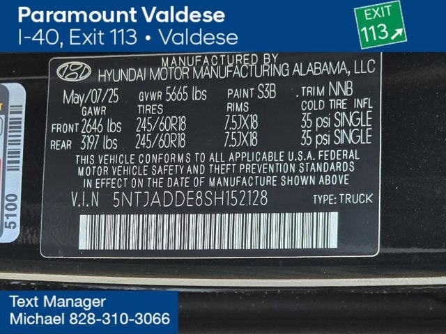 2025 Hyundai Santa Cruz SE