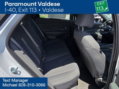 2025 Hyundai Elantra Hybrid Blue