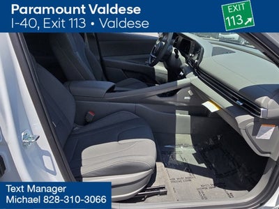 2025 Hyundai Elantra Hybrid Blue