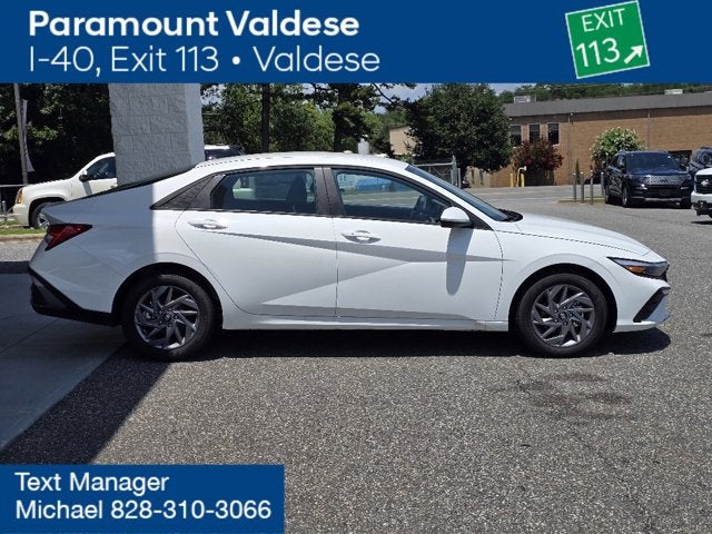 2025 Hyundai Elantra Hybrid Blue