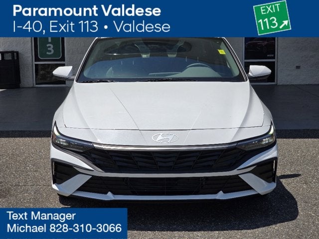 2025 Hyundai Elantra Hybrid Blue