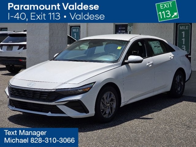 2025 Hyundai Elantra Hybrid Blue