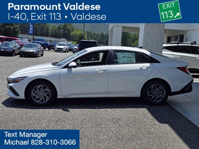 2025 Hyundai Elantra Hybrid Blue