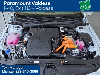 2025 Hyundai Elantra Hybrid Blue