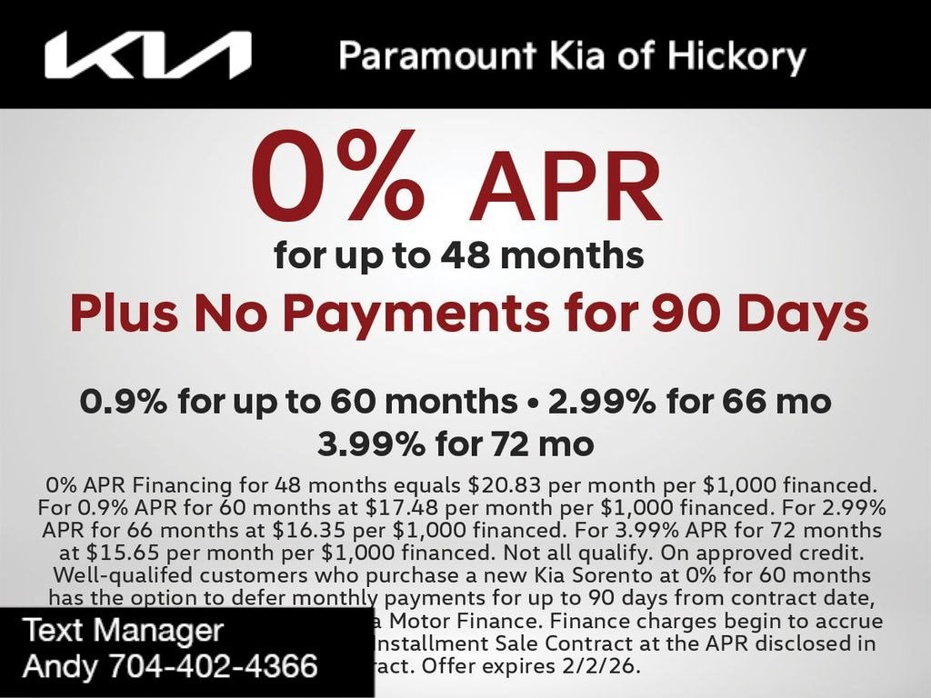 2026 Kia Sorento Plug-In Hybrid X-Line SX Prestige