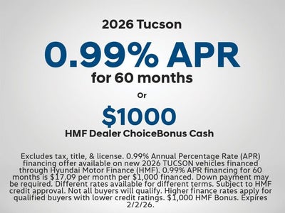 2026 Hyundai Tucson SEL