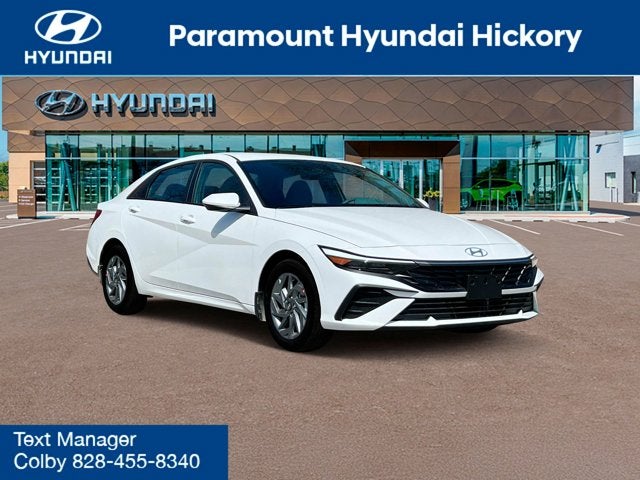 2025 Hyundai Elantra Hybrid Blue