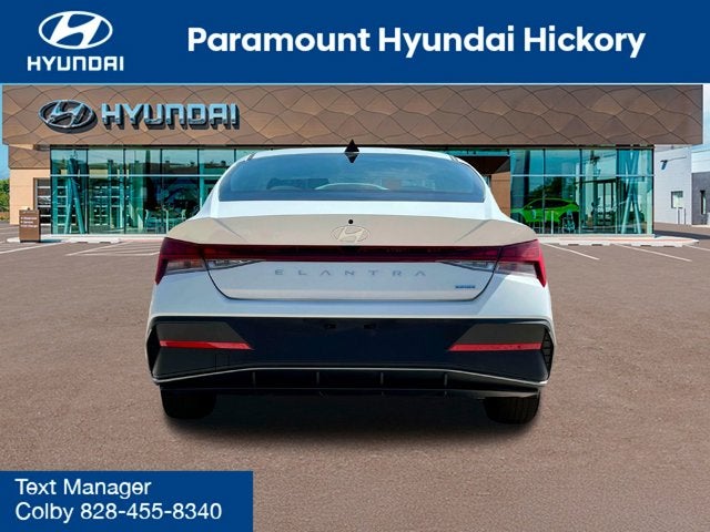 2025 Hyundai Elantra Hybrid Blue