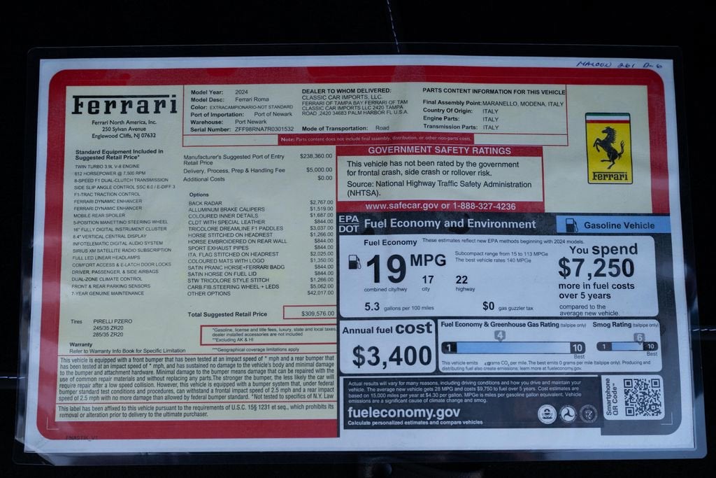 2024 Ferrari Roma Base