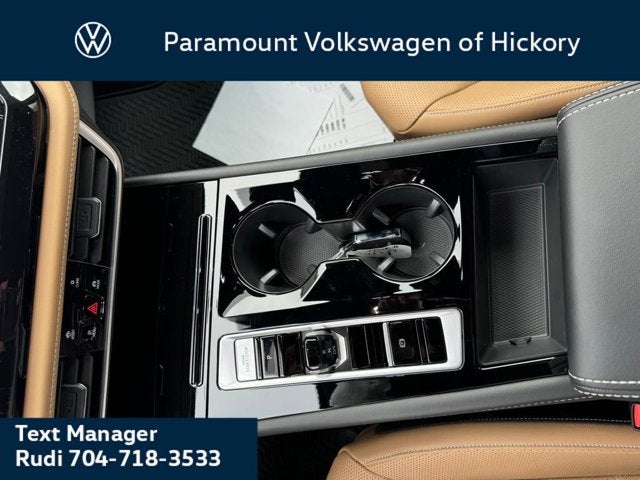 2026 Volkswagen Atlas Cross Sport 2.0T SEL R-Line Black