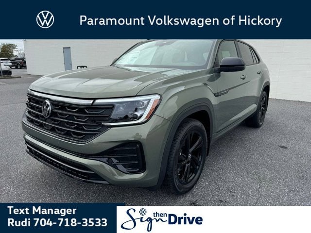 2026 Volkswagen Atlas Cross Sport 2.0T SEL R-Line Black