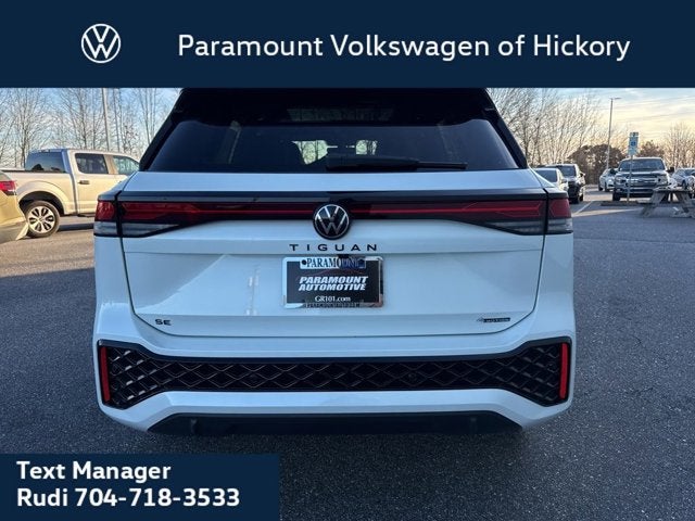 2026 Volkswagen Tiguan SE R-Line Black